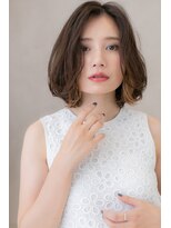 カバーヘア ブリス 上尾西口店(COVER HAIR bliss)&nbsp;外国人風イヤリングカラー小顔抜け感ヘア303Y上尾20代30代40代