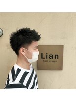 リアンヘアデザイン(Lian hair design)&nbsp;アップバング