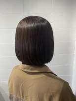 シェル 吉祥寺(shell)&nbsp;グレージュカラー/ボブウルフ/黒髪/ココアベージュ