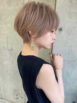 ロンド クラン 岡崎(Lond Clan) 顔周り/前髪/ショートで小顔ショート×モードヘア[岡崎/髪質改善