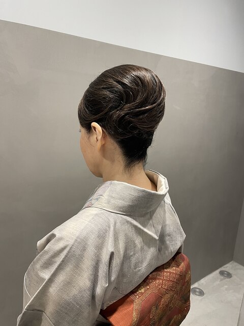 着物ヘアセット