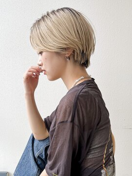 ガーランドツー(Garland 2F) ♪ハンサムマッシュハンサムショートブリーチカラーショート