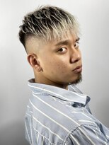 ヒロギンザ 大阪本店(HIRO GINZA)&nbsp;シルバー×スキンフェード