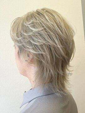 ザ ラブズ ラフズ ヘアー 本店(the loves laughs hair) メンズウルフカット