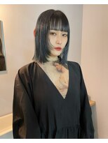 チーカ(chica)&nbsp;bob layer × blue black