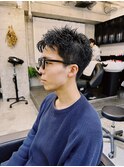 メンズショート×直毛改善パーマ【三軒茶屋 メンズカット】