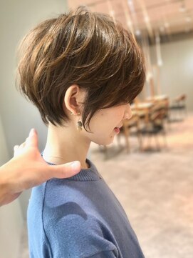 アイドットプラス 表参道(i.+omotesando) 前髪あり小顔つや髪顔まわり簡単スタイリングショートボブヘア
