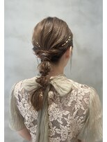 ロイリー バイ ローウェ 立川(Loely by Louwe)&nbsp;編みおろし金箔アレンジ