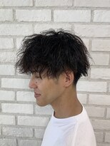 アッシュ 稲田堤店(Ash) ツイストパーマ×マッシュ