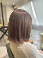 ソーホーヘアーアンドボタニカル 大橋店(SOHO hair & botanical) 切りっぱなし外ハネボブ♪