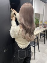 ムク 横浜店(muku)&nbsp;《人気No,1》ミルクティーベージュで上品な印象に◎[ブリーチ]