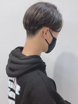 モリオフロムロンドン 松戸店(Morio from London) 【松戸 岩口】黒髪前下がりハンサムショート