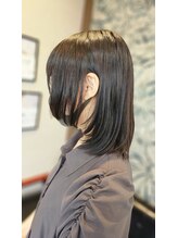 カミビトプラス 香芝店(KamiBito +plus) 流行りの顔周りレイヤー