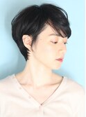40代50代小顔前髪イメチェンアンブレラカラーショート