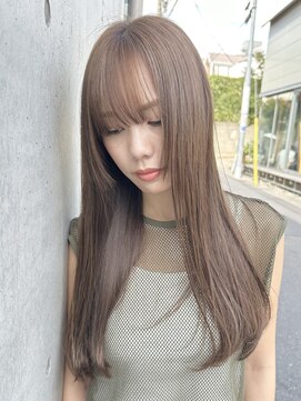 フリーラ 表参道(freera) 水光カラー　艶ベージュブラウン