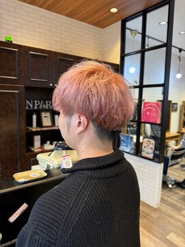 インパークス 獨協大学前駅店(INPARKS) ピンクカラー/マッシュスタイル