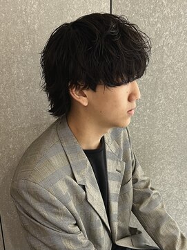 ニアウ 太田店(Niau) メンズシャドウパーマ質感重視ニュアンスパーマ束感パーマ