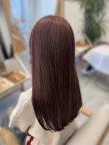 ブローチェラウカ(Broche lauka)&nbsp;ぷつカット×ピンクローズカラー