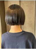 黒髪ボブ