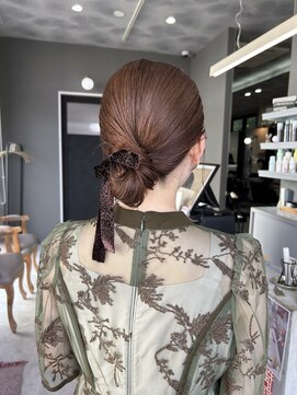 シェミール(CHEMIR) ニシグチstyle【ヘアセット/ヘアアレンジ/結婚式アレンジ】