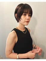 サンプラス(san+)&nbsp;【柏原良亮】小顔カット　ミニショート