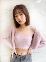 オーロ 緑地公園店(ORO)&nbsp;20代30代40代50代ボブルフネビージュ小顔ワンレンショート