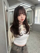 ボタン ハカタ(VOTAN hakata)&nbsp;北橋流空/ハイレイヤースタイル/ブラウンカラー