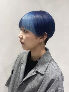 アソビセカンド 原宿(ASOBI 2nd) 前髪/マチルダボブ/ピンクベージュ/インナーグレージュ/表参道