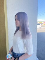 ニクスフリー(nix free)&nbsp;ラベンダーグレージュラベージュブリーチハイトーン10代20代30代