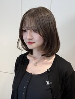 ロンドアンメゾン 原宿(Lond un Maison.)&nbsp;ミニウルフレイヤーカット顔周りカット前髪カット韓国ボブ/原宿