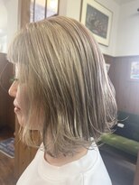 ニコ (Hair Salon Nico)&nbsp;ミディアム_ハイトーン