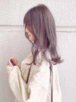 レル(lelu) ラベンダーグレージュ/透明感カラー
