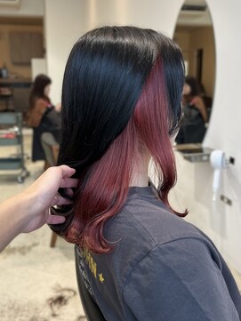 ジジ インターパーク 宇都宮(Gigi) ホワイトグレージュ/ミニウルフ/デジタルパーマ/フェザーパーマ