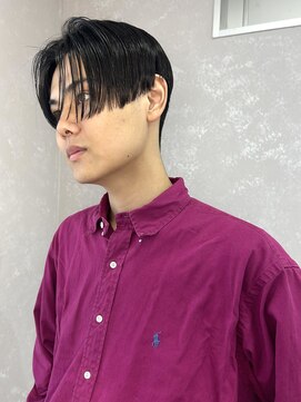 プラグ 船橋店(Plug) 韓国ヘア/前下がりセンターパート【RITSU】