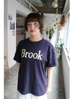 ローブ(robe)&nbsp;顔周りレイヤーカット マッシュショート