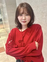 キアラ(Kchiara)&nbsp;人気ダントツ！大人レイヤーボブ×ミルクティーブラウン