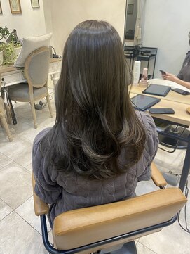 ラボヌールヘアーグレース 門前仲町店(La Bonheur hair grace) 【杉本】アッシュブラウン/オリーブベージュ/レイヤーカット