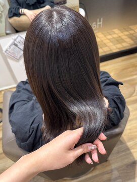 ハノン(Hanon) うるつやラベンダーブラウン/冬カラー