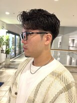 ビュートリアム 神戸(BEAUTRIUM)&nbsp;メンズカット/メンズパーマ/ナチュラルパーマ/センターパート