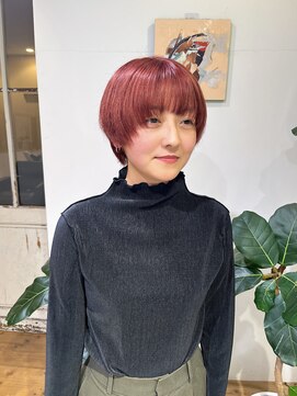 メグリ(meguri) ツヤカラー　レッドカラー　アメイジアカラー