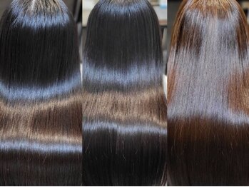 コネクション(CONNECTION)の写真/髪に負担をかけずに整える髪質改善！「ダメージ」「不自然な直毛になる」を覆す美革ストレート体験―＊