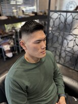 ヒロザバーバー(HIRO THE BARBER)&nbsp;スキンフェードアップバンク　宇部市/理容室/メンズカット