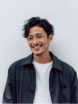 e.m.a プレミアムビューティーサロン 栄駅店(e.m.a PREMIUM BEAUTY SALON) 七三/韓国マッシュ/スペインカール/スパイキーショート