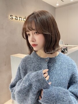 ヘアーサロン ラフリジー(Loufreasy) アレンジしたい方にオススメのあご下4cmボブ