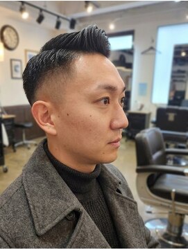 ワンワンオー バーバーショップ 長浜店(@110 BARBER SHOP) コームオーバー