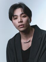 アンサー 原宿(ANSWER)&nbsp;メンズ髪質改善縮毛矯正シースルーセンターパート韓流ヘア