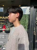 ベラアンドヘア(BELLA&HAIR)&nbsp;ナチュラルパーマ×センターパート