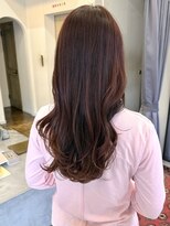 ヘアーアイスカルテット(HAIR ICI QUARTET)&nbsp;ブリーチなしカラー◎春カラーピンクロング透明感