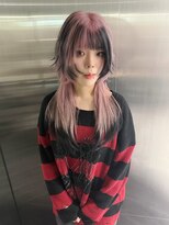 ヌーク 立川(Nuuk)&nbsp;ミルクティーブロンド/ケアブリーチ/レイヤーカット/立川/立川駅