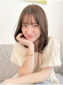 結べるボブ ボブレイヤー そとはねボブ ベージュカラー